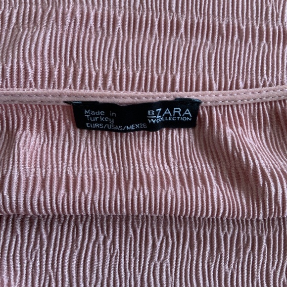 Zara Pink Flowy Top - Picture 3 of 4